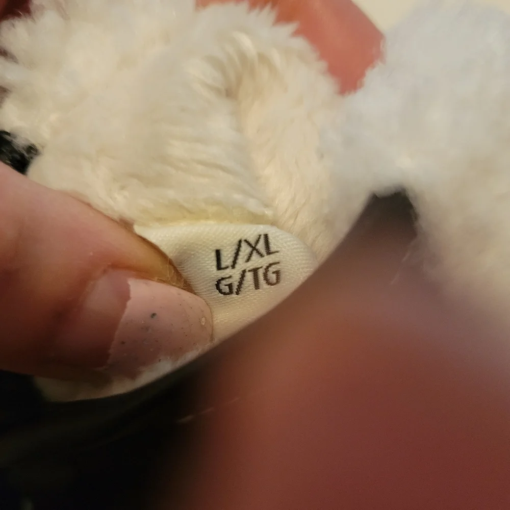 UGG Faux‎ Sherpa/leather Flip Mittens NWT L/XL Rare Skiing Outdoors Cold Weather